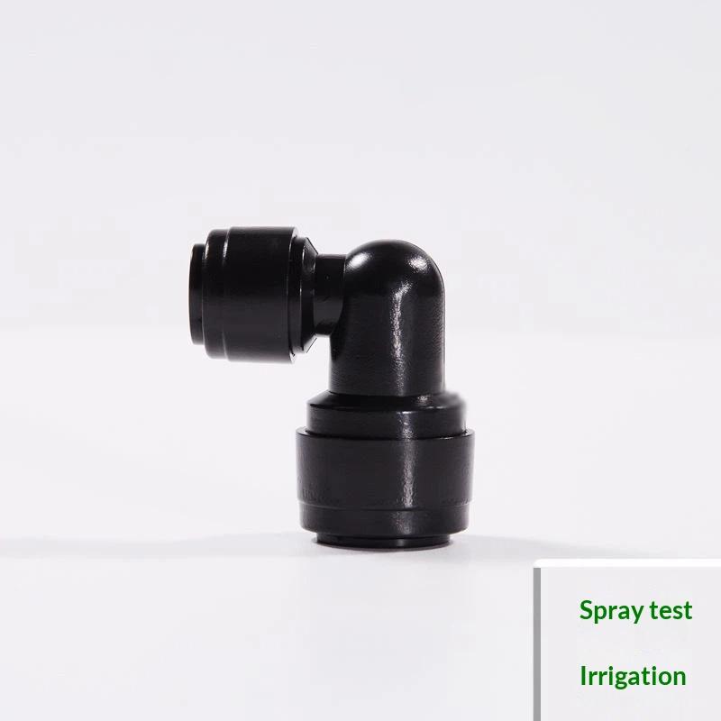 RO Water Filter Fittings Food-Grade POM Straight Elbow Tee PE Pipe Bulkhead Connector for Home Reverse Osmosis System