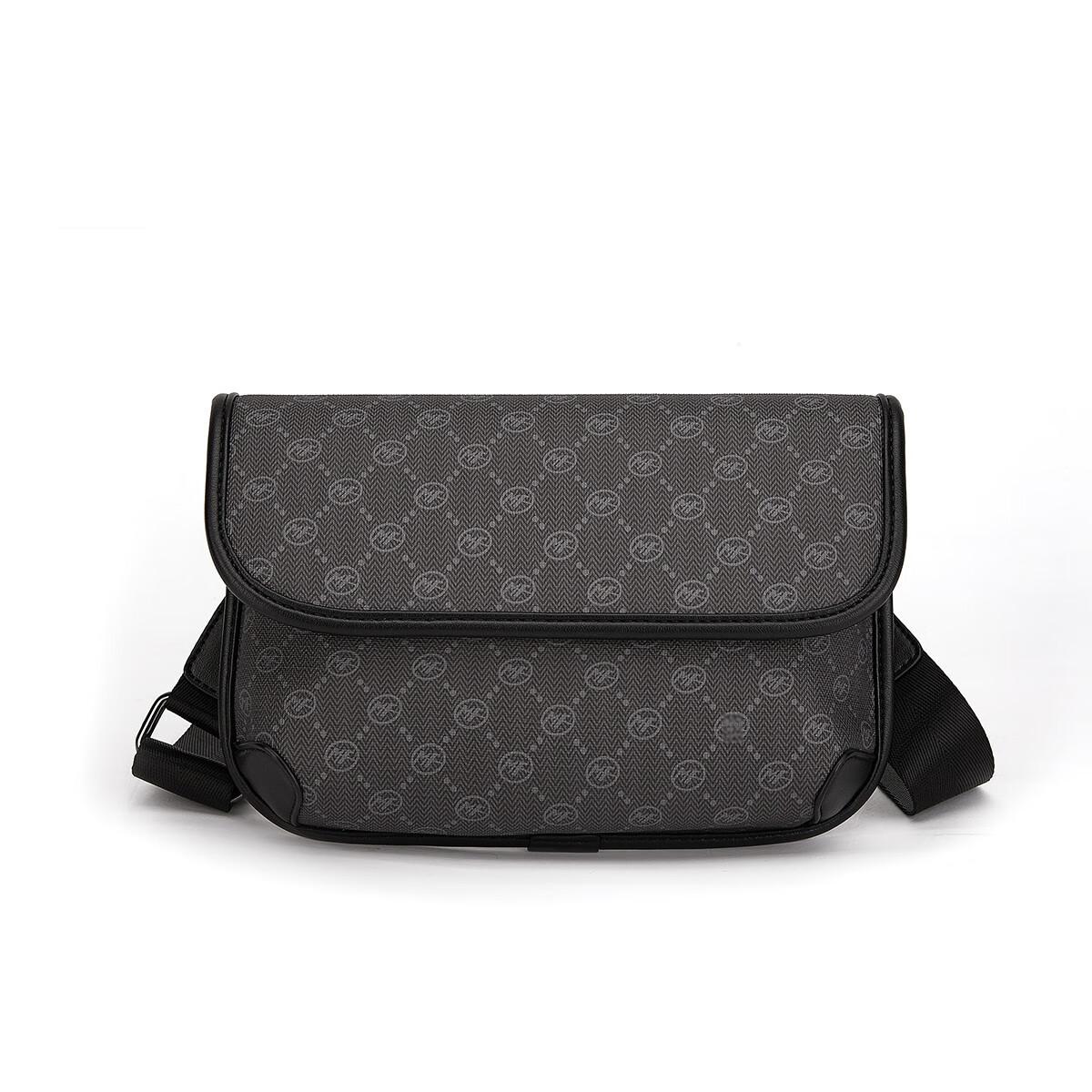 

MARK FAIRWHALE Luxury Crossbody Bag, Shoulder Bag, Commuter Backpack, Chest Pack, Portable Small Bag, Phone Pouch сірий колір