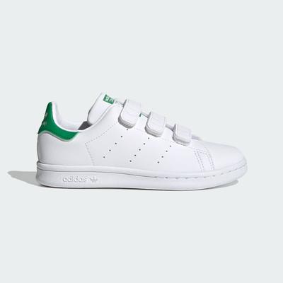 STAN SMITH Chaussures Baskets Blanches ORIGINALS Enfants / Enfants FX7534 Chaussures Blanches/Chaussures Blanches/Vertes