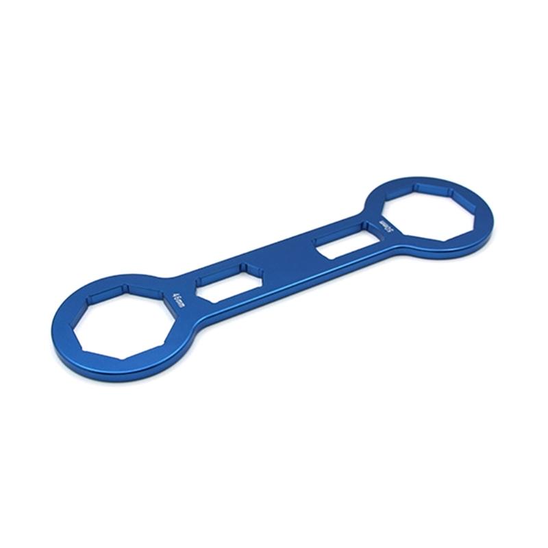 Lightweight Portable Precise Octagonal Head Fork Caps Spanner Wrench for Front Suspension Tuning Motorbike Dirt Bike Use