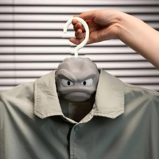 3D Tištěný Kamenný Věšák na Kabáty Odolný Protiskluzový Dekorativní Malý Kreslený Kámen