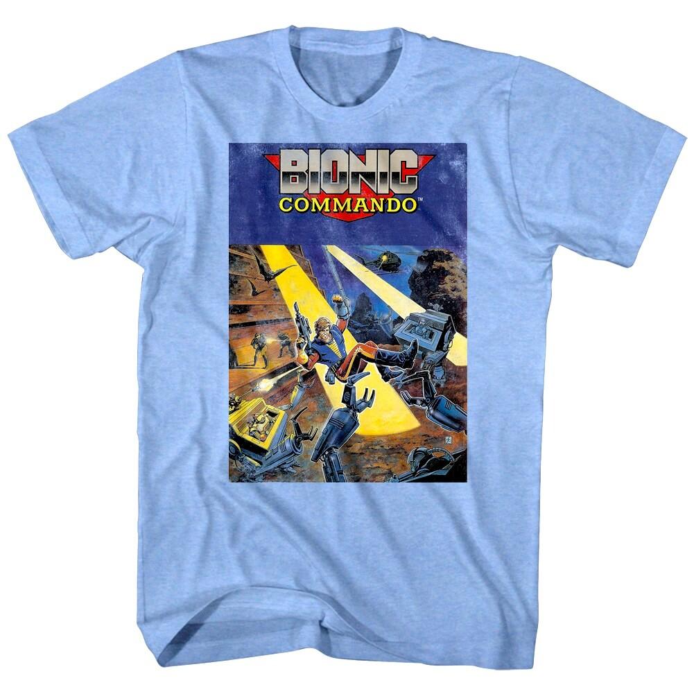 Bionic Commando Video Game Cover Men T Shirt XXXL