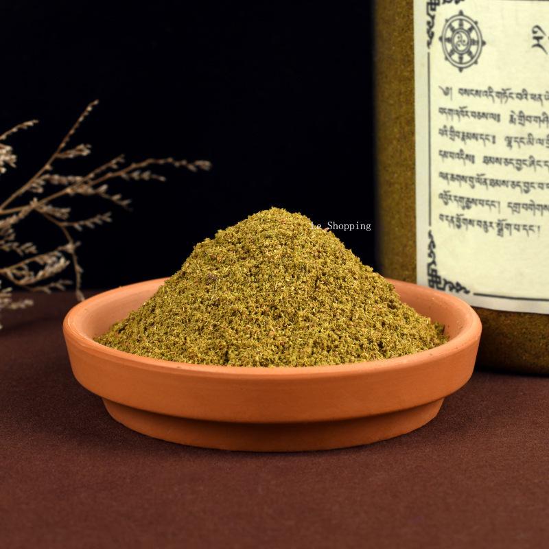 200g Incense Tibetan Incense Powder Natural Long-lasting Powder Home Sleep/Aid  Air Purification and Odor Removal Aromatherapy incense powder