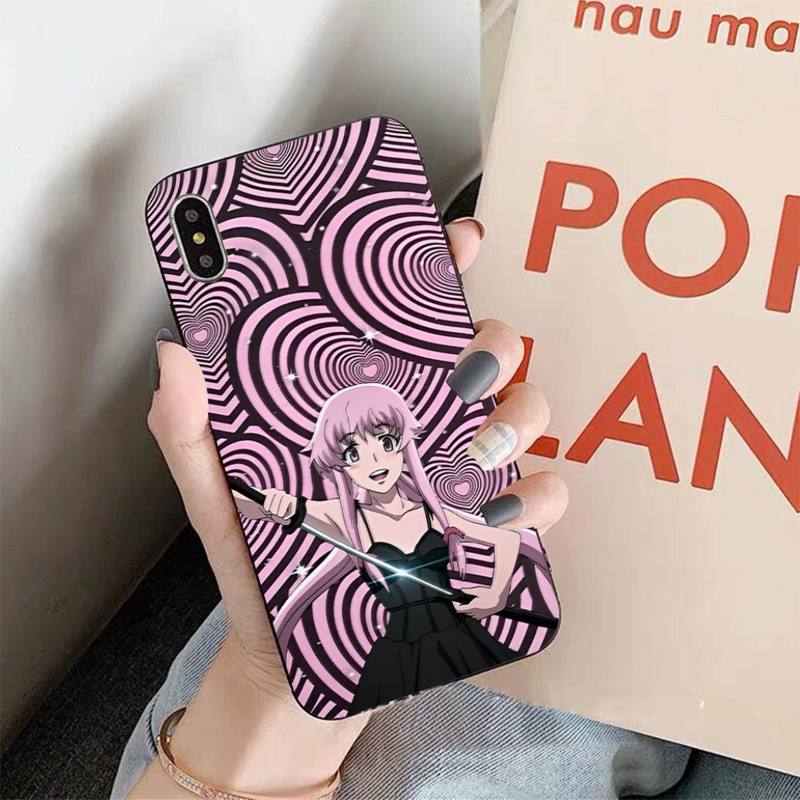 Mirai Nikki Future Diary Phone Case Silicone Soft for Iphone 14 13 12 11 Pro Mini XS MAX 8 7 6 Plus X XS XR Cover