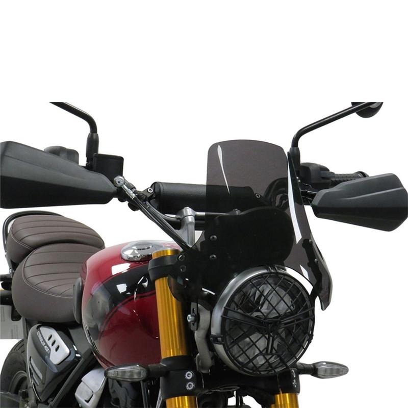 A03E-Motorcycle Windshield Windscreen Air Deflector For Speed 400 Scrambler 400 X Scrambler 400X 2024