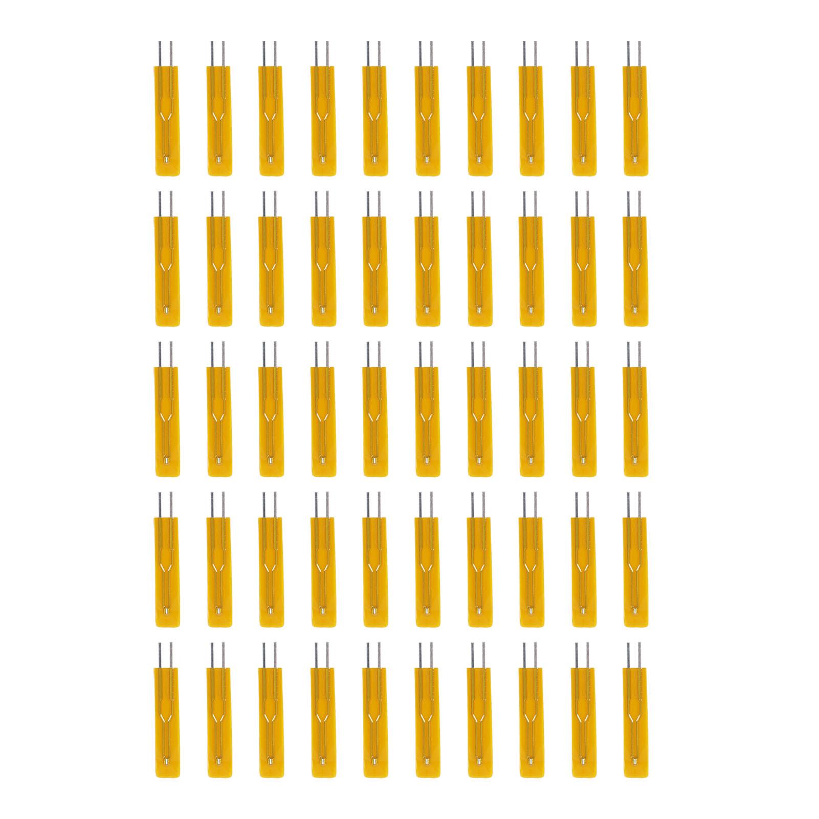 

50Pcs NTC Thermistor 10K Temp Sensor Thermal Resistor Resister Thin Film MF55 B3435