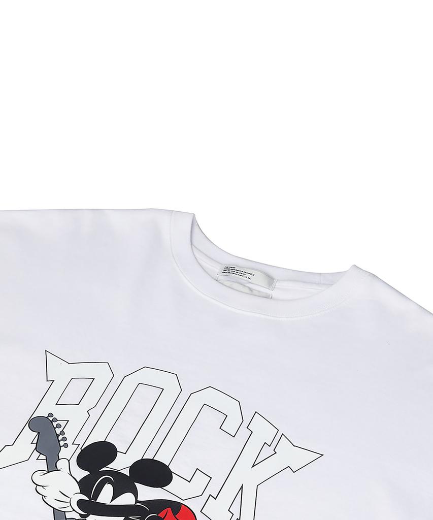 SOUNDSLIFE Mickey Rock T-Shirt White