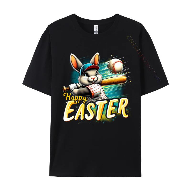 Unisex Tshirts Funny Bunny Baseball Unisex Special Leisure Tops Tees Cotton Fabric T Shirt Printed On Normal T Shirt