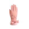Warm gloves women's velvet thickened windproof and cold-proof outdoor riding driving winter touch screen autumn and winter gloves