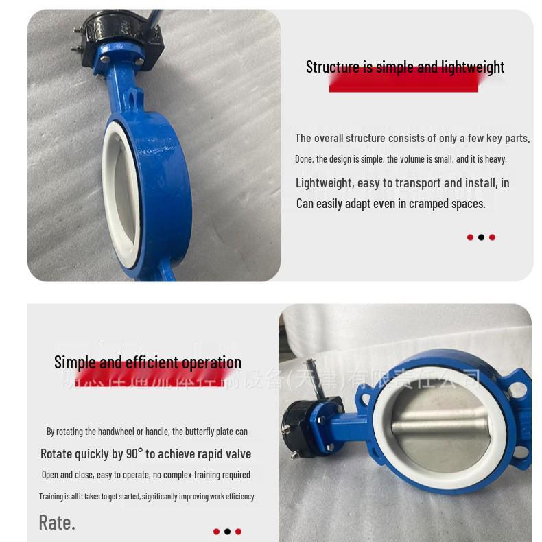 

Cross-Border Turbine PTFE Wafer Butterfly Valve D371F4-16Q: Corrosion-Resistant Fluid Control for Water Treatment