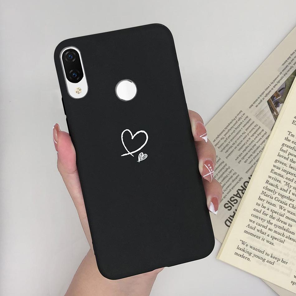 For Huawei Nova 3i Nova4 Case Shockproof Matte Cute Cartoon Soft Silicone Phone Back Cover For Huawei P Smart Plus Nova 3i Coque