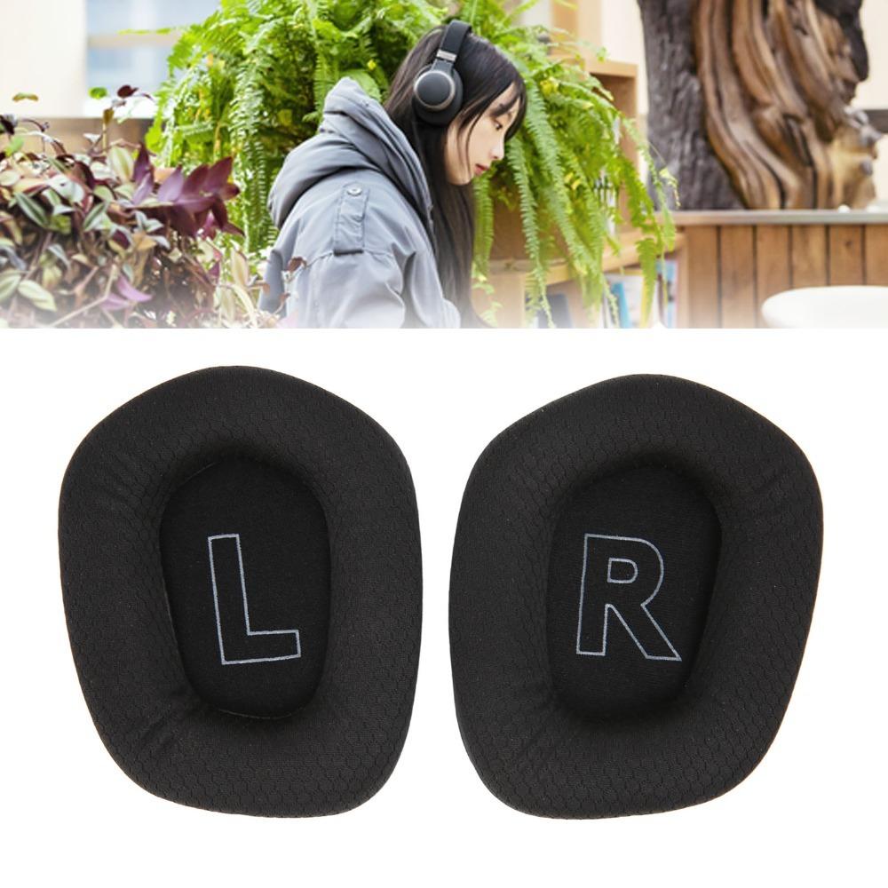 2PCS Elastic Noise Isolation Earcups for Logitech G733 Headphones Gaming Headset