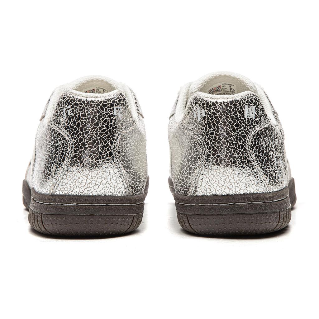 Li Ning Table Tennis Series Trendy Versatile Durable Lightweight Low-Top Casual Shoes Unisex Sneakers Silver AZGW003-1