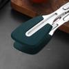 304 Stainless Steel Silicone Head BBQ Tongs Kitchen Anti-Slip Long Handle Food Steak Bread Clip Serving Clamp Cooking Utensils