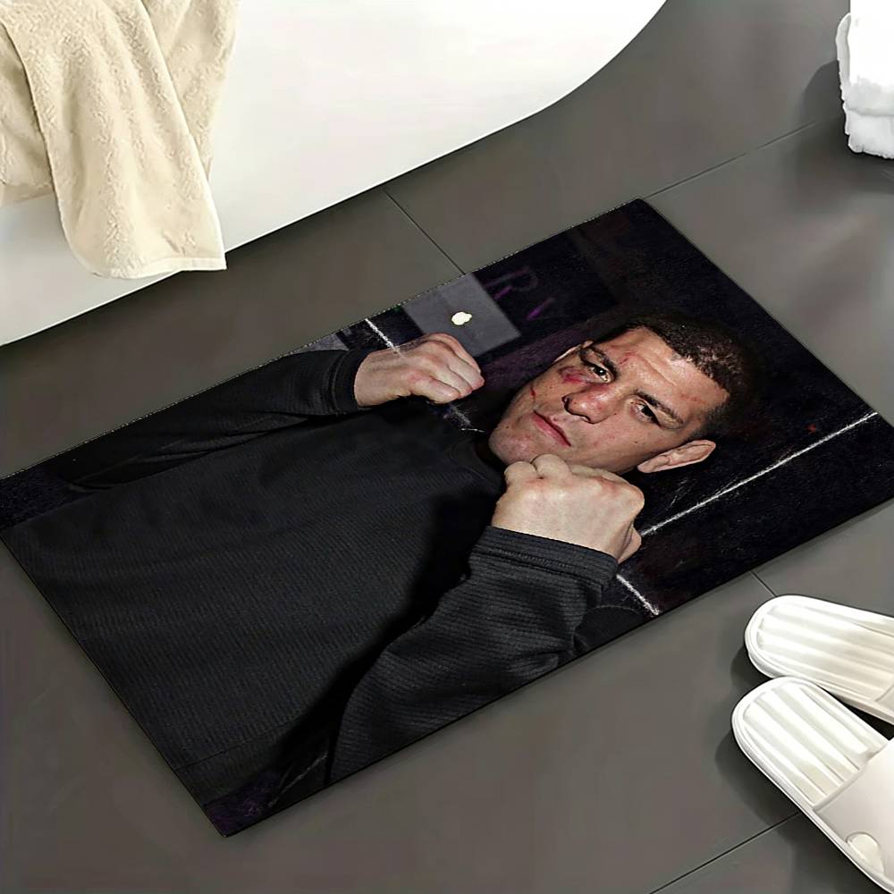 Boxing N-Nate D-Diaz Bedroom Decor Carpet for Living Room Thick Plush Study Floor Mat Home Fluffy Soft Rug