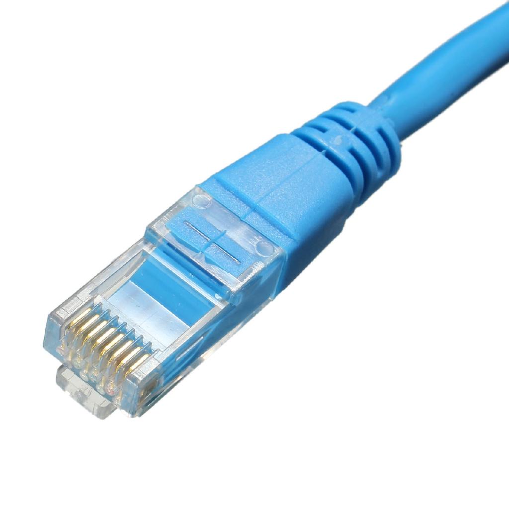 50M/164Feet RJ45 CAT6 CAT6E Ethernet Internet LAN Wire Network Cable Cord for Laptop Router Network Cable Blue