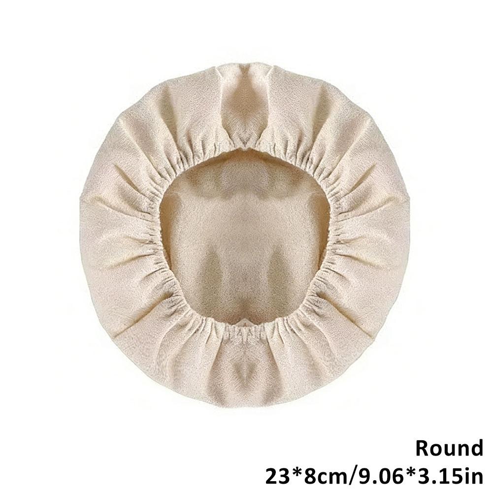 1Pc Round Oval Bread Basket Cloth Liner Reusable Sourdough Proofing Dough Fermentation Cover DIY Baking Tools