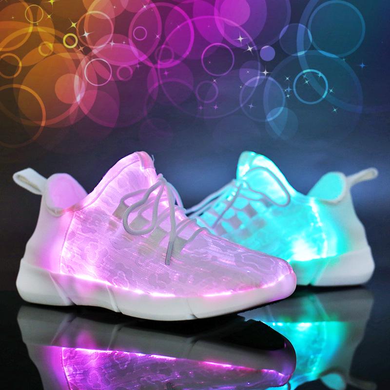 flashing light trainers