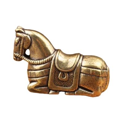 Metal Horse Statue Sculptures Decorative Animal Figurines Tabletop Ornament Symbols Wealth Career Home Decorations