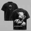Chainsaw Man Denji Cool Print Tee Men Women Retro Washed T-shirts Oversized Cotton T Shirt Short Sleeve Clothing Harajuku Tshirt