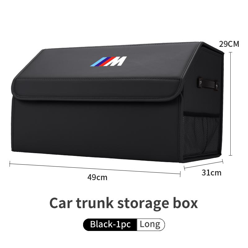 XWOWN1 2025 Hot Car Boot Organiser Storage Box Large Capacity Foldable Storage Box For BMW Series X1X4 X5 X7 G20 G38 F20 F39 F48 E46 E6