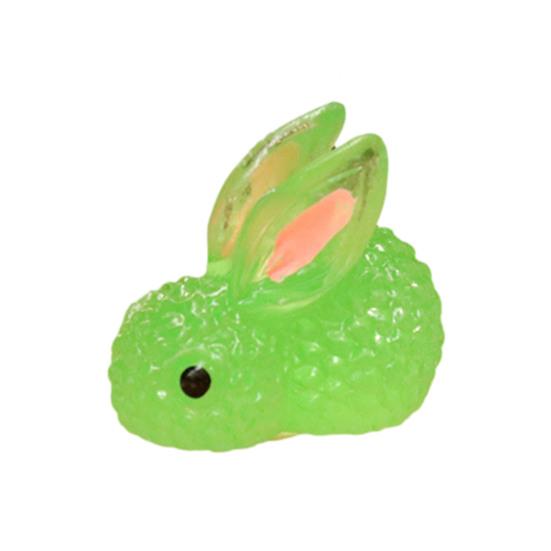 Luminous Micro Landscape Rabbit Ornaments Glow in The Dark Bunny Figurines for Moss Micro-Landscapes Fish Tank Decoration DIY Accessories