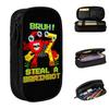 Bruh Secret 67 Six Seven 6-7 Brainrot Steal A Brainrot Pencil Case Pencil Pouch Pen for Girl Boy Big Capacity Bags Stationery