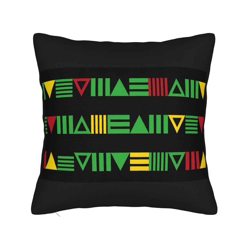 Pillow Case African Pattern Square Pillow Cover For Living Room Chair Funny Pillowcases