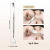 Rust Proof Stainless Steel Double Head Blackhead Remover Scraper Blemish Extractor for Long Lasting Skincare Use