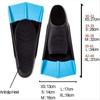Professional Silicone Non-Slip Swimming & Diving Fins for Adults & Children, Ideal for Training