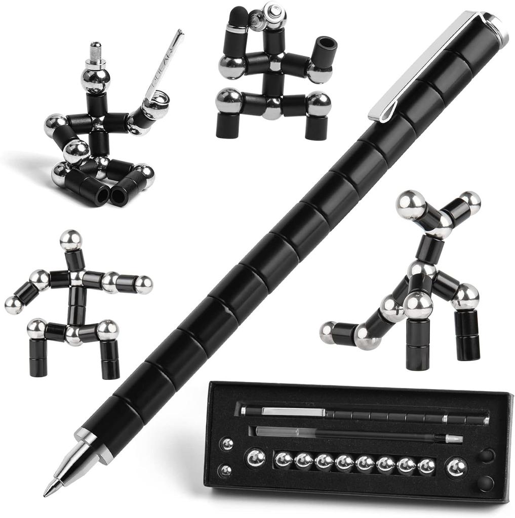 1pcs Creative Magnetic Stress Relief Pen Multifunctional Creative Pen Relieves Anxiety and Stress Perfect Gift for Friends