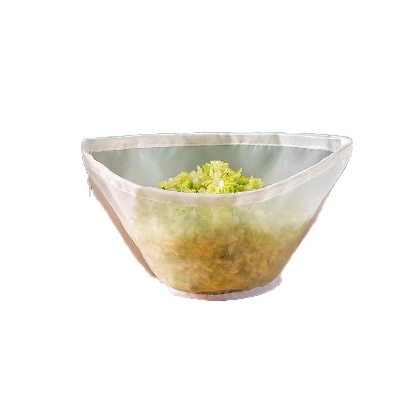 Vegetable Drain & Filter Bag - Dumpling Filling Squeezer & Soy Milk Strainer for Household Use