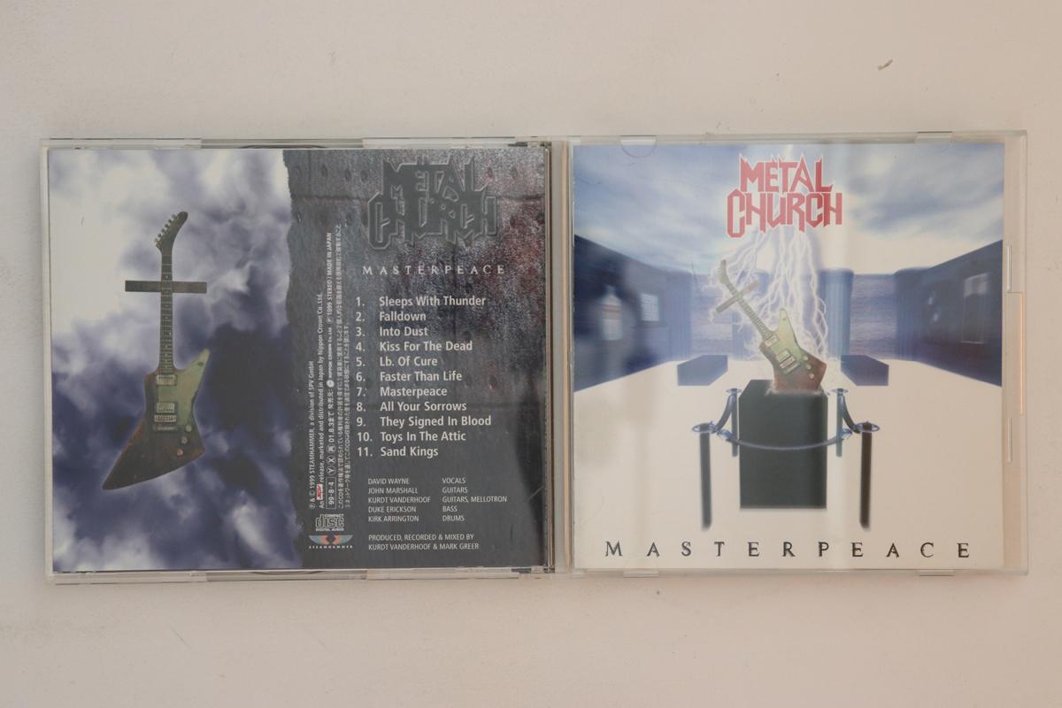 

CD METAL CHURCH Masterpeace CRCL4725PROMO STEAMHAMMER 1999 Japan Metal Used