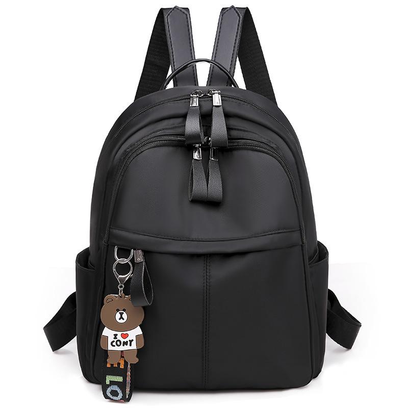 Oxford cloth backpack women's new anti-splash backpack casual fashion shopping travel large capacity schoolbag