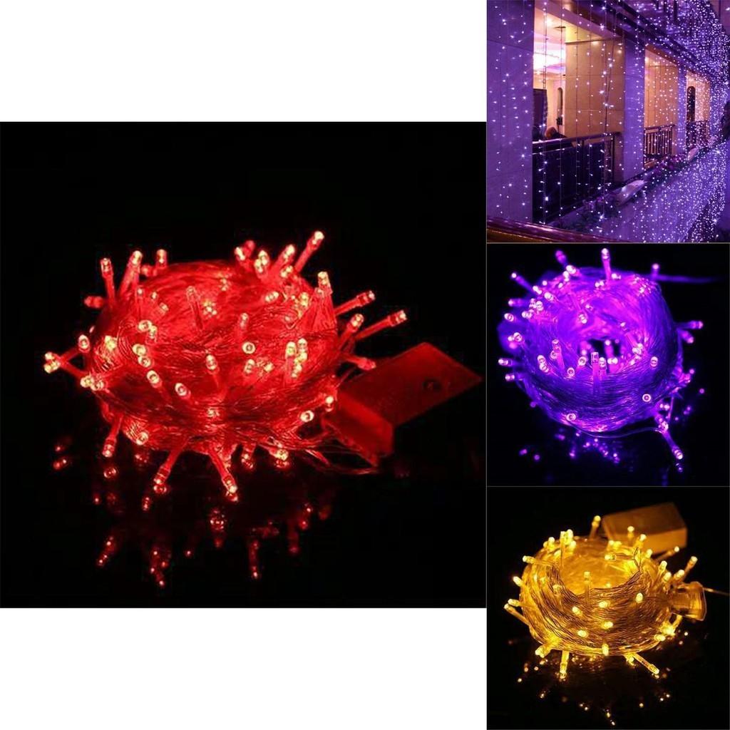 Dazzling 10m 100leds Multi-color Fairy String Lights Ideal For Weddings And Holiday Celebrations