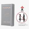 Women Men RFID Vintage Business Passport Covers Holder Multi-Function ID Bank Card PU Leather Wallet Case Travel Accessories
