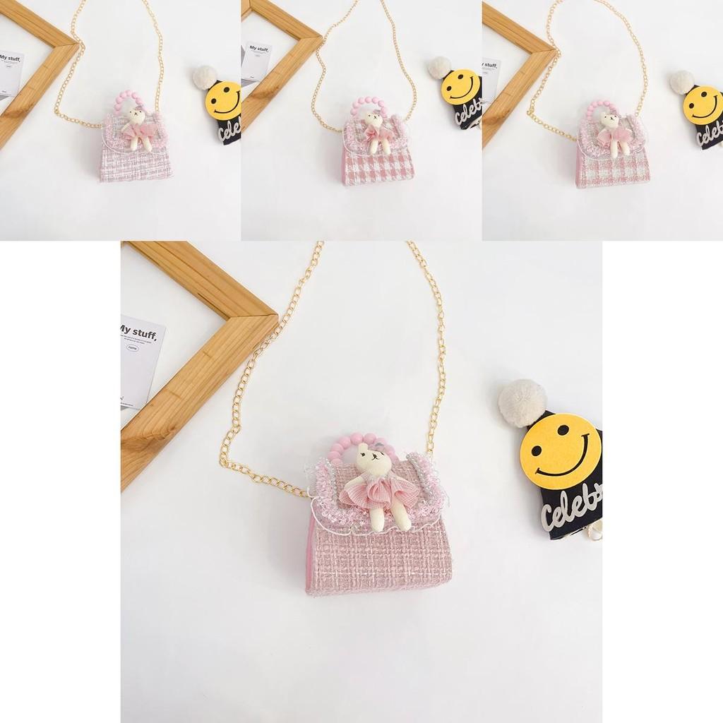 Adorable Mini Korean Princess Crossbody Bag For Kids Featuring Cute Bunny Design