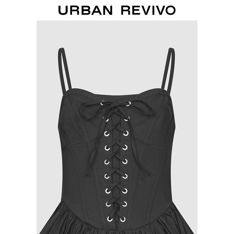 UR Women's Fashion Strappy Bow-Knot Mini Dress