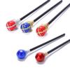 Exquisite Plastic King Queen Scepter Red/Blue Cosplay Props Princess Prince Cane Halloween Dress Up Performance Hand Wand Boy