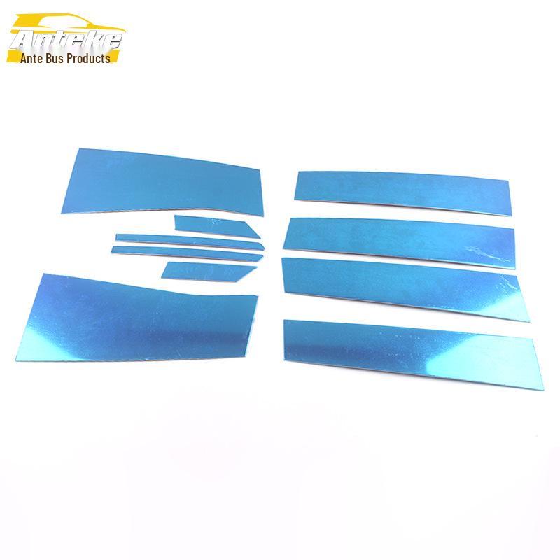 

21 Kustu Car Window Trim: Stainless Steel Anti-Scratch Glass Protector & Bright Strip Accessories