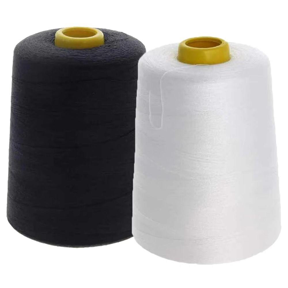 Polyester Polyester Thread Black White 402 Thread DIY Sewing Sewing Thread