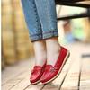 Fashion Autumn winter new white shoes casual flat heels breathable comfortable for middle-aged elderly people women's flat shoes
