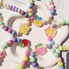 Coole Perlen-Katzenhalsband Blume Erdbeere Kätzchen Welpen Halskette Haustierhalsband Schal Schmuck