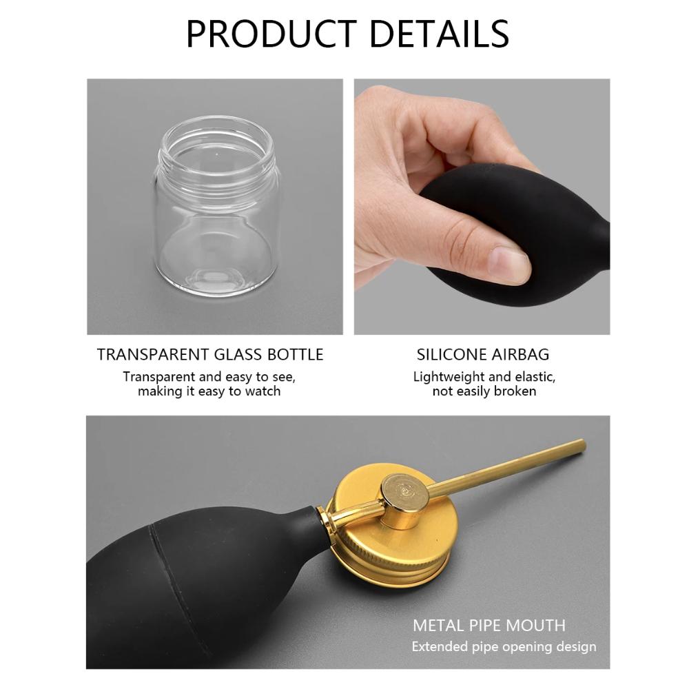 Refillable Hair Salon Powder Spray Bottle Talc Fiber Fiber Spray Applicator  Barbershop