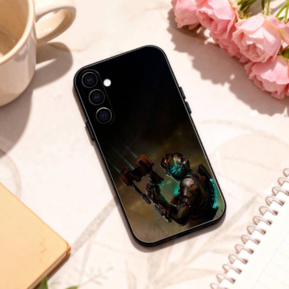 Dead-ES SpaceS Game phone Case For Samsung Galaxy A73,A72,A71,A70,A53,A52,A51,Others Soft Black Shell