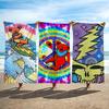 Rock Band G-Grateful Dead Toalla Toalla de Playa Viaje Ligera Agradable para la Piel para Piscina Playa Camping Crucero Verano