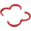 Propeller Guard Protector Accessories for DJI Avata 2, Prop Bumper Drone Anti-Collision Scratch-proof Protection,Fly Combo Protective Cover Ring(Red)