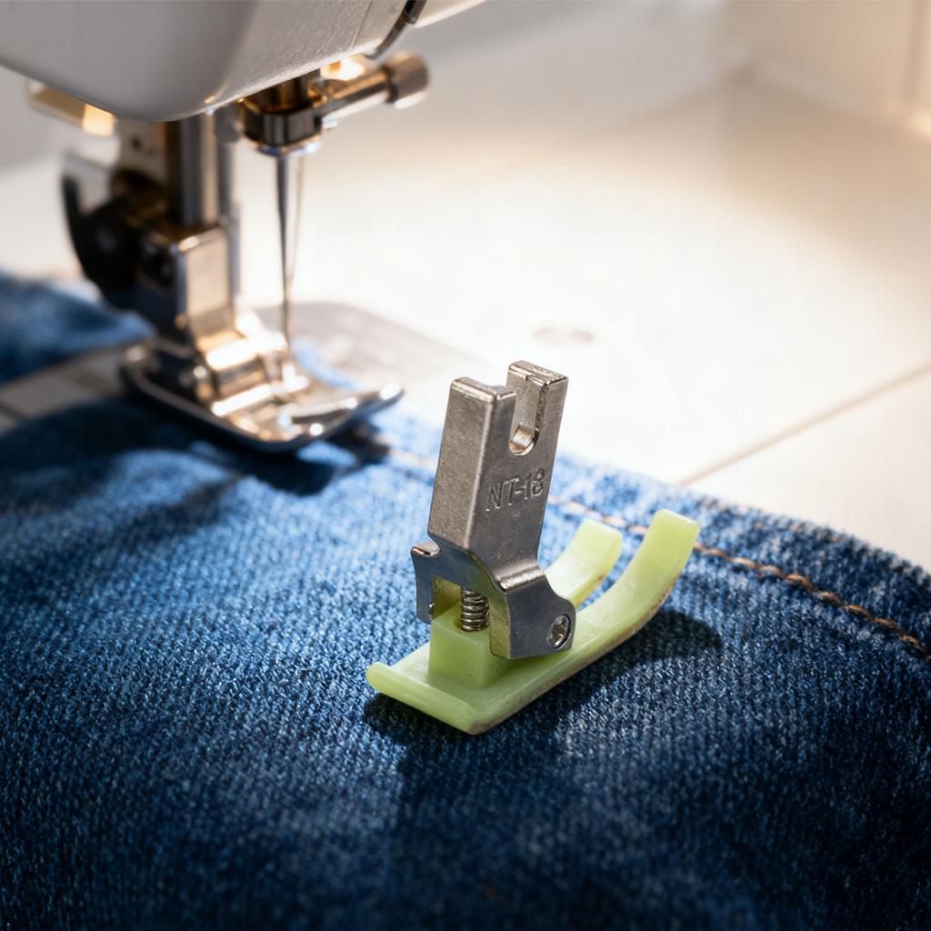 Flat Car Presser Foot Flat Lathe 3.5*1.1*3.3cm Metal Easy To Disassemble Exquisite Workmanship Enhances Sewing Work