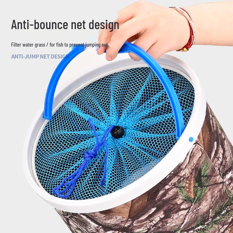 Grsaed Portable Folding Fishing Bucket