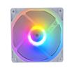 Easy Install 12cm 4Pin Quiet Case Fan High Airflow 45CFM Color LED Lights Durability ABS Forward Airflow System